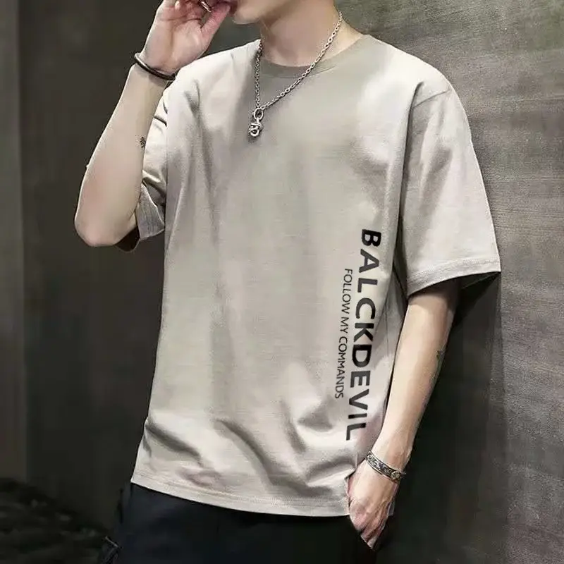 Men White Balck Devil Slim Fit T-Shirt — feature 3