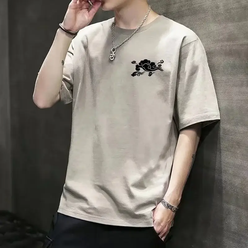 Men White Balck Devil Slim Fit T-Shirt — feature 30