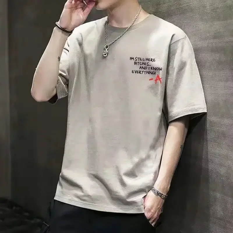 Men White Balck Devil Slim Fit T-Shirt — feature 9