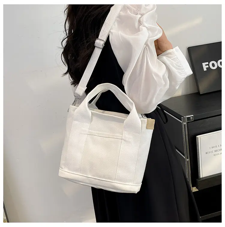 Pink Canvas Shoulder Bag for Women 2025 Casual Travel — feature 14
