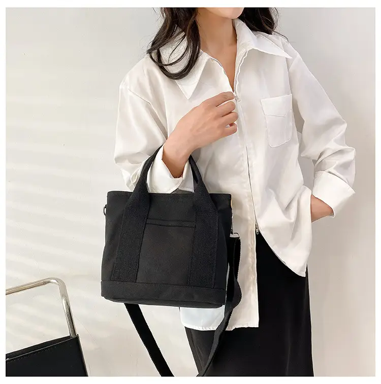Pink Canvas Shoulder Bag for Women 2025 Casual Travel — feature 17