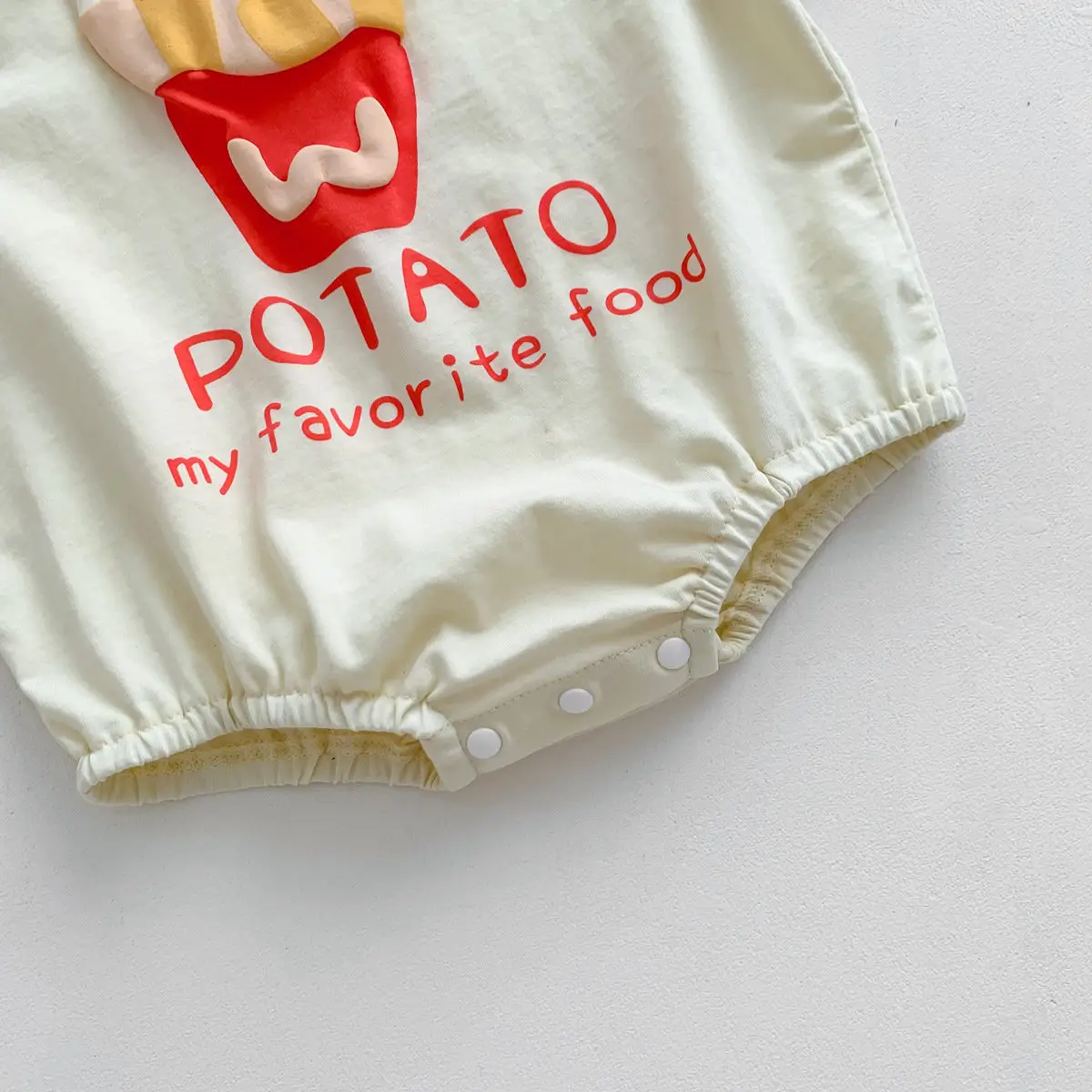 Newborn Potato Fart Short Sleeve Bag Fart Clothes — feature 7