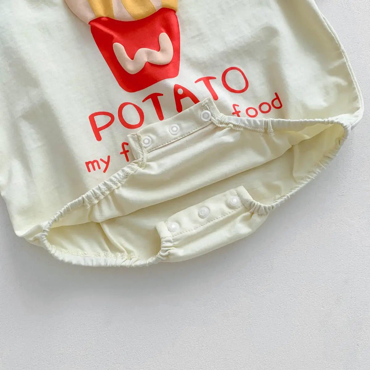 Newborn Potato Fart Short Sleeve Bag Fart Clothes — feature 8