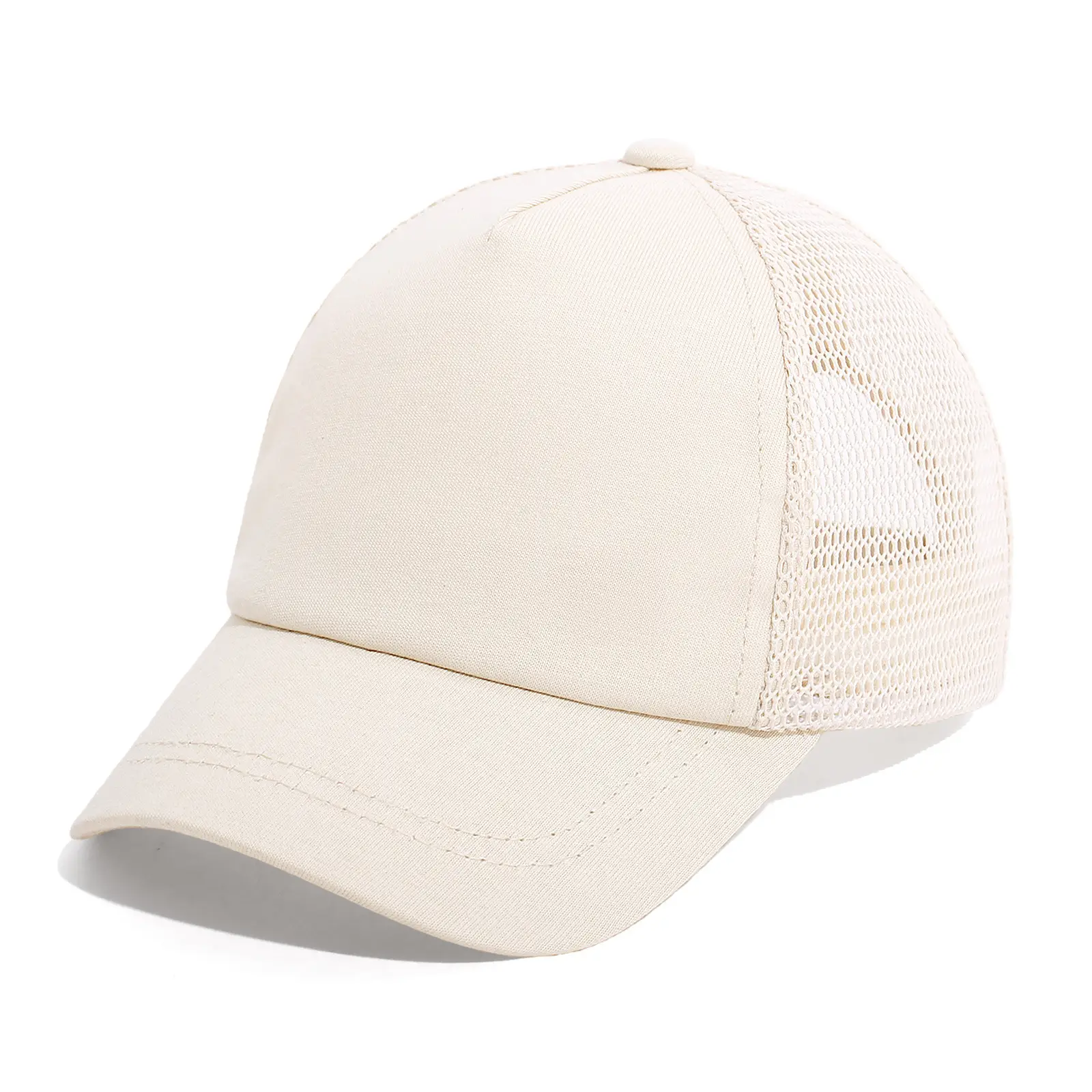 Children's Blue & White Mesh Baseball Caps Summer