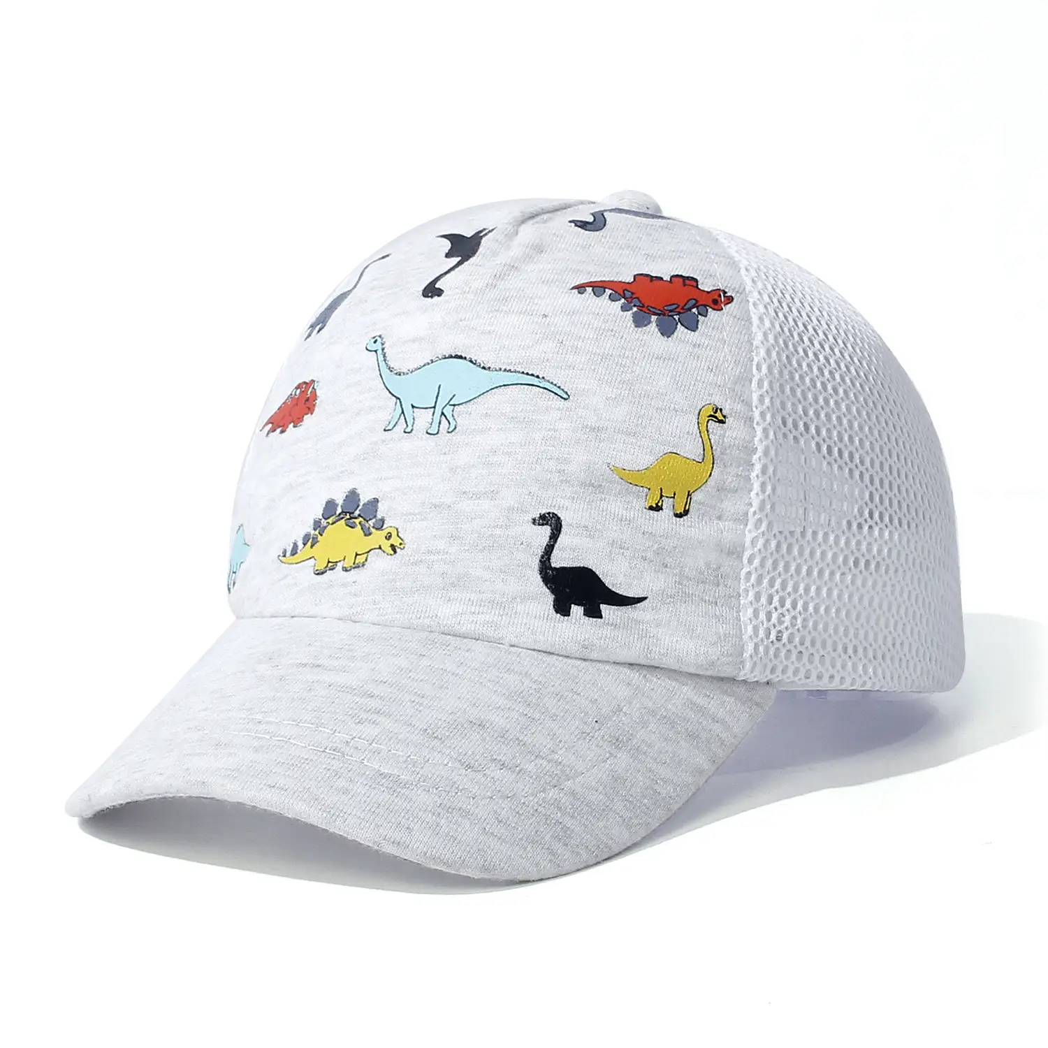 Children's Blue & White Mesh Baseball Caps Summer