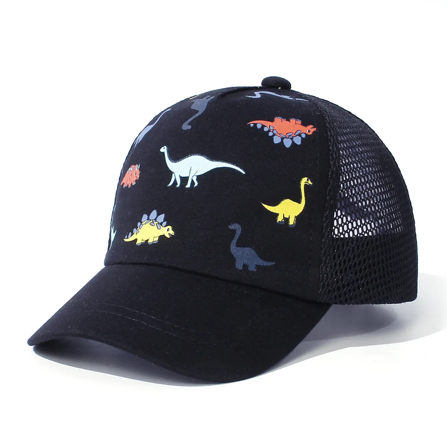 Children's Blue & White Mesh Baseball Caps Summer