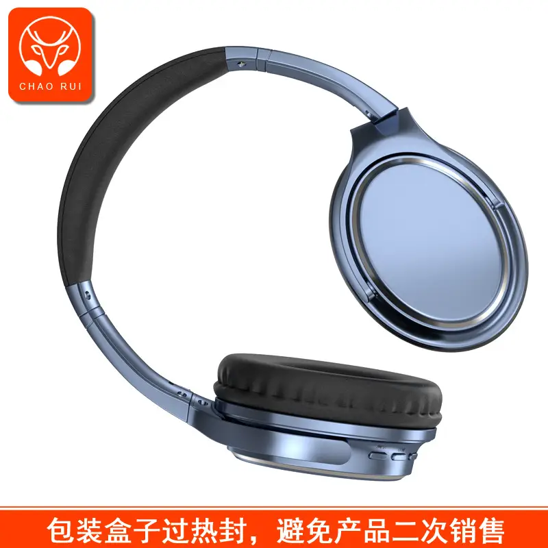 Cross-Border Factory Direct Sales Vj901 Retro Over-Ear Bluetooth Headphones 6.0 Stereo with Ultra-Long Battery Life and Support for Tf Card