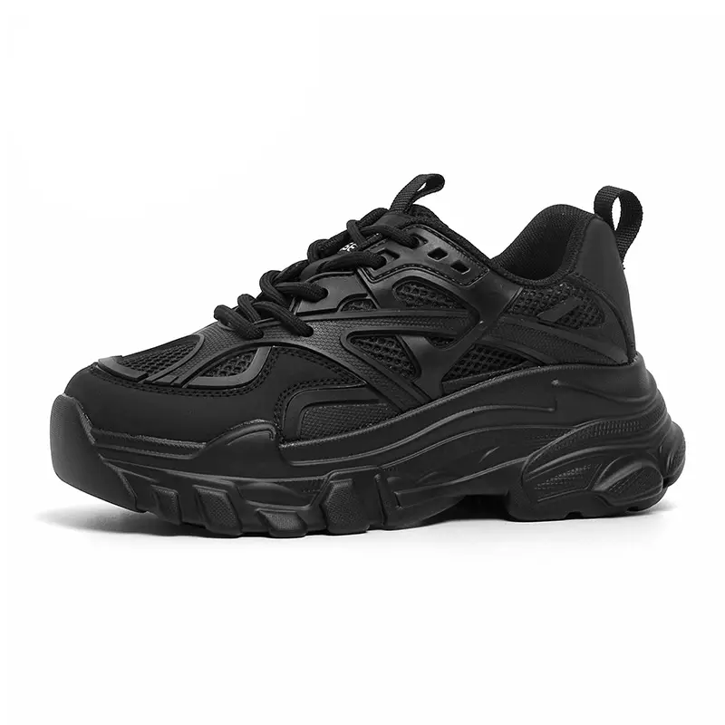 2023 Women's Thick-Soled Grey Casual Shoes - Image 7