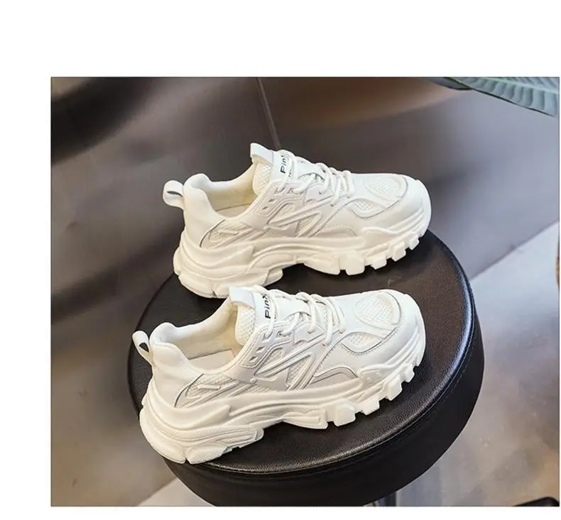 2023 Women's Thick-Soled Grey Casual Shoes — feature 13