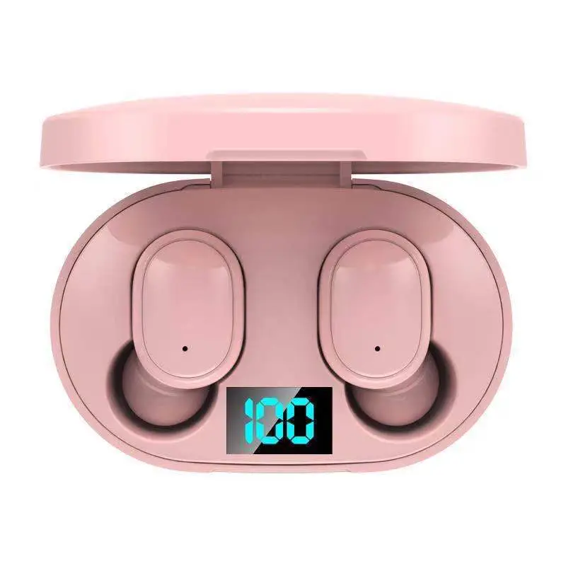 Cross-Border E6S Bluetooth Earphones In-Ear Mini Sports Earbuds E7S Bluetooth Wireless Digital Display Earphones Factory