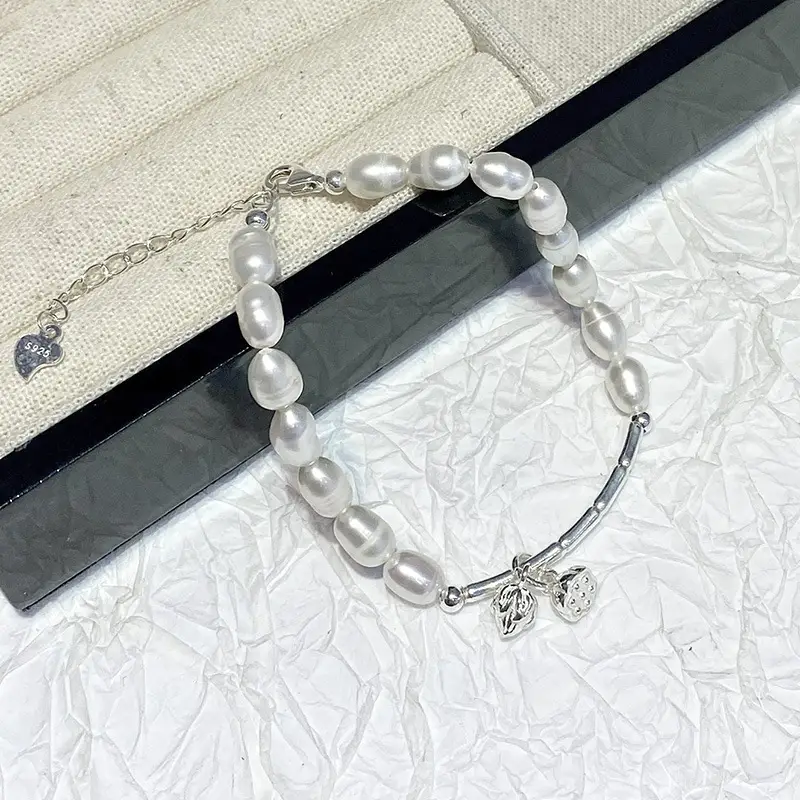 Elegant Pearl Bracelet for Women Wholesale Sterling Silver