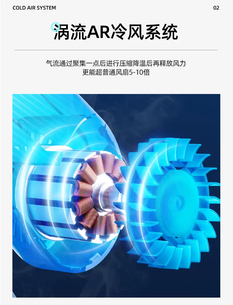 Hanging Neck Fan Small Dormitory USB Small Fan Strong Wind Portable Sports Office Mini Fan Hanging Neck Type — feature 13