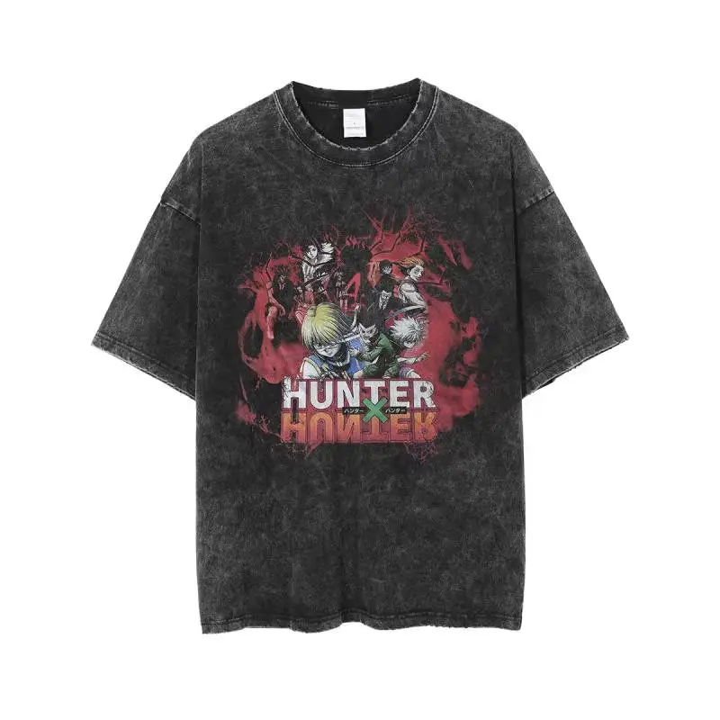 European American Retro Hip Hop Rock Tee Black — feature 16