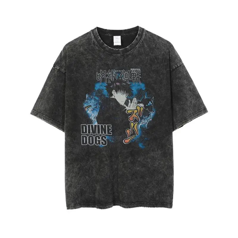 European American Retro Hip Hop Rock Tee Black — feature 21