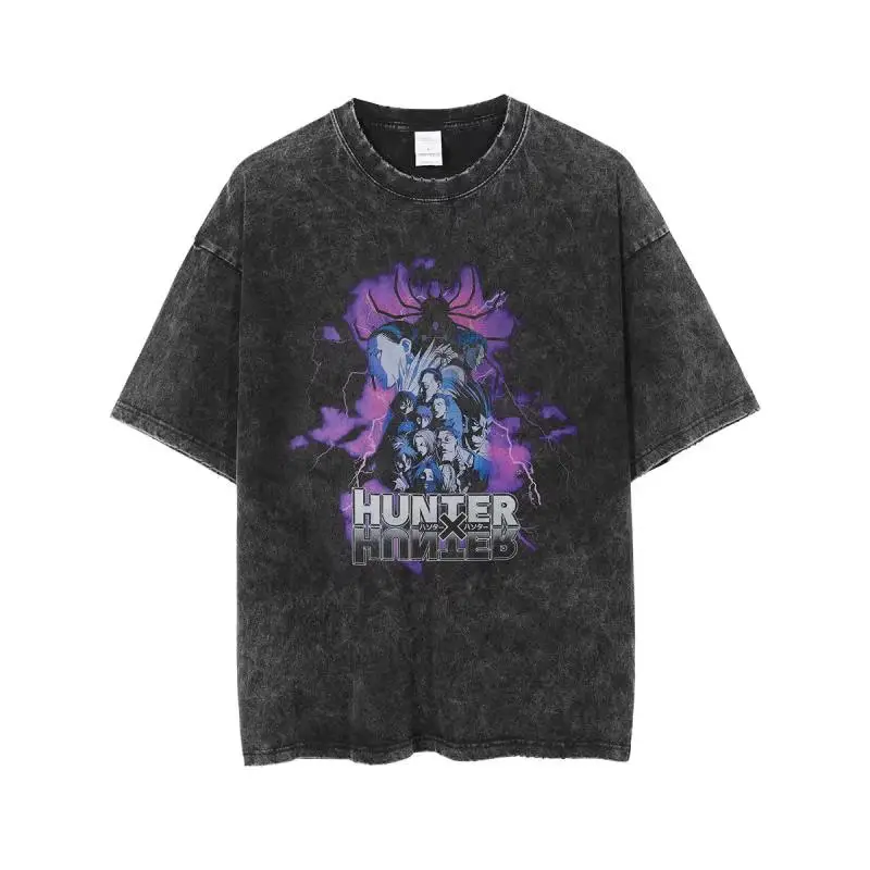 European American Retro Hip Hop Rock Tee Black - Image 12