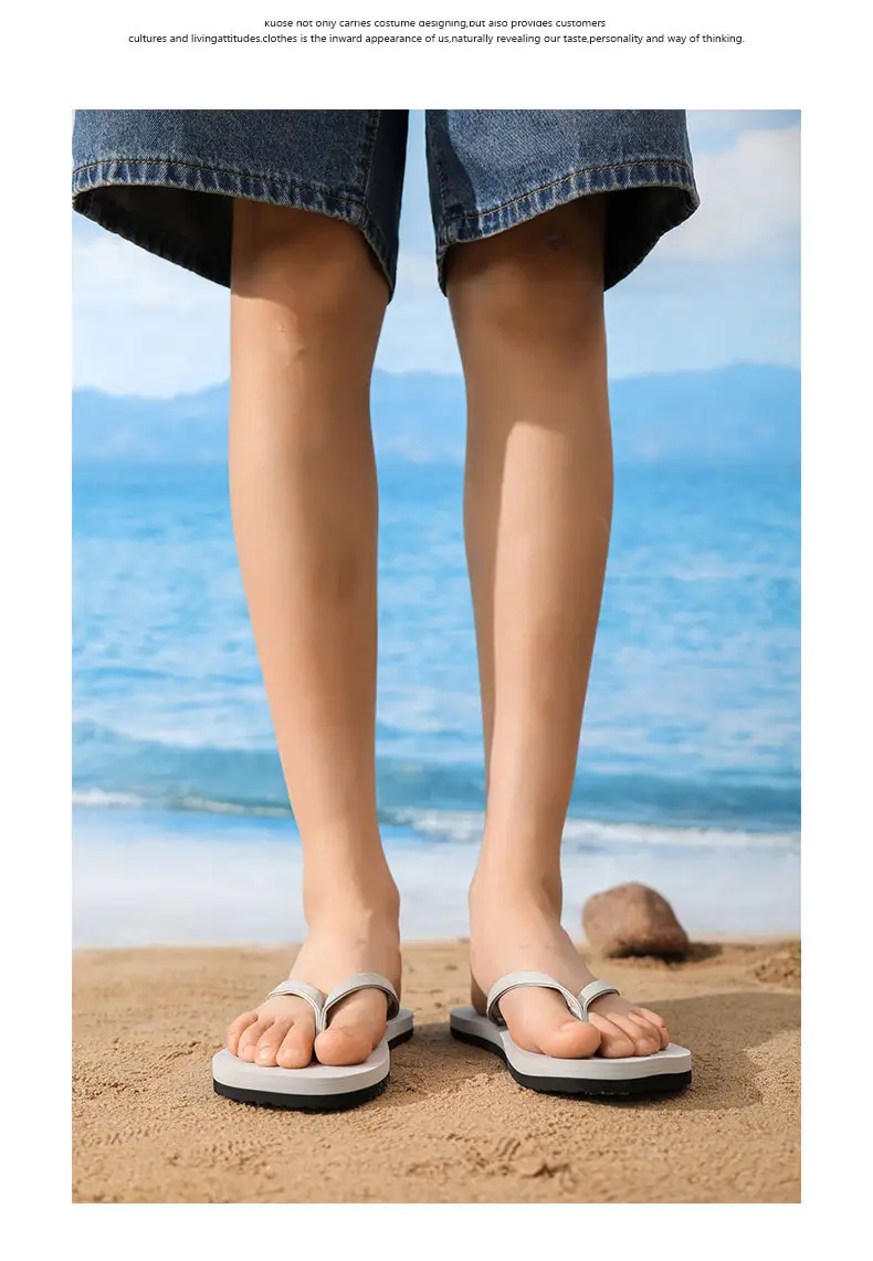 2024 New Summer Men's Flip-Flops, Wear-Resistant, Non-Slip, Casual Beach Slippers for Outer Wear, Can Be Customized for Live Streaming — feature 17