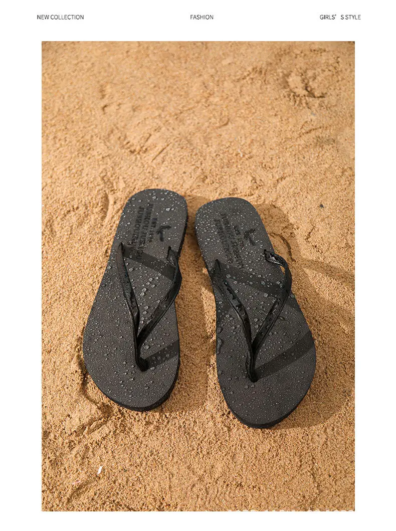 2024 New Summer Men's Flip-Flops, Wear-Resistant, Non-Slip, Casual Beach Slippers for Outer Wear, Can Be Customized for Live Streaming — feature 19