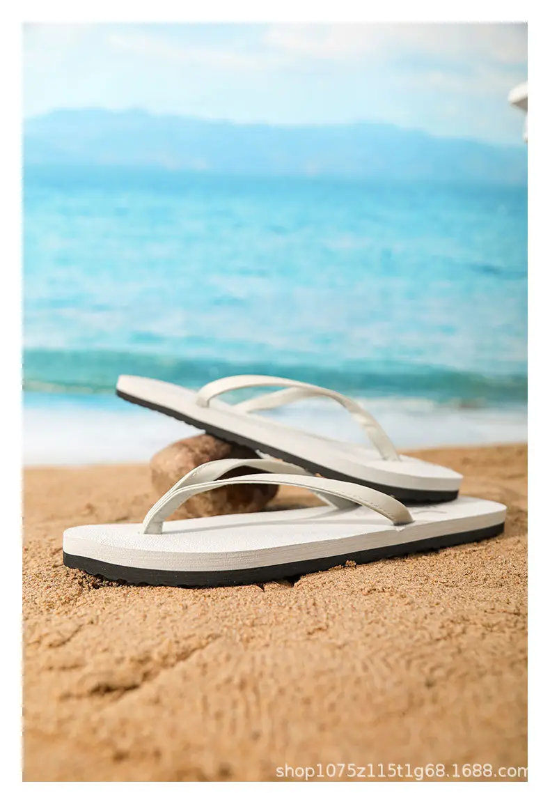 2024 New Summer Men's Flip-Flops, Wear-Resistant, Non-Slip, Casual Beach Slippers for Outer Wear, Can Be Customized for Live Streaming — feature 20
