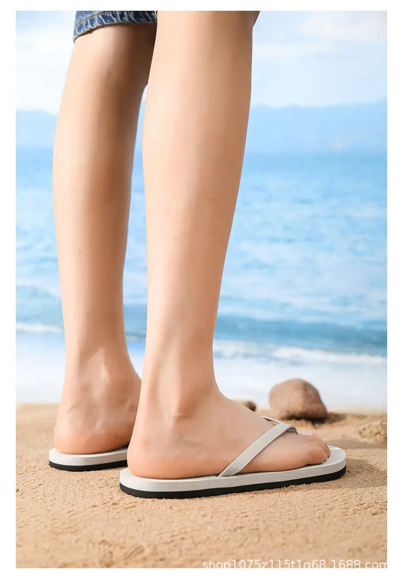 2024 New Summer Men's Flip-Flops, Wear-Resistant, Non-Slip, Casual Beach Slippers for Outer Wear, Can Be Customized for Live Streaming — feature 23