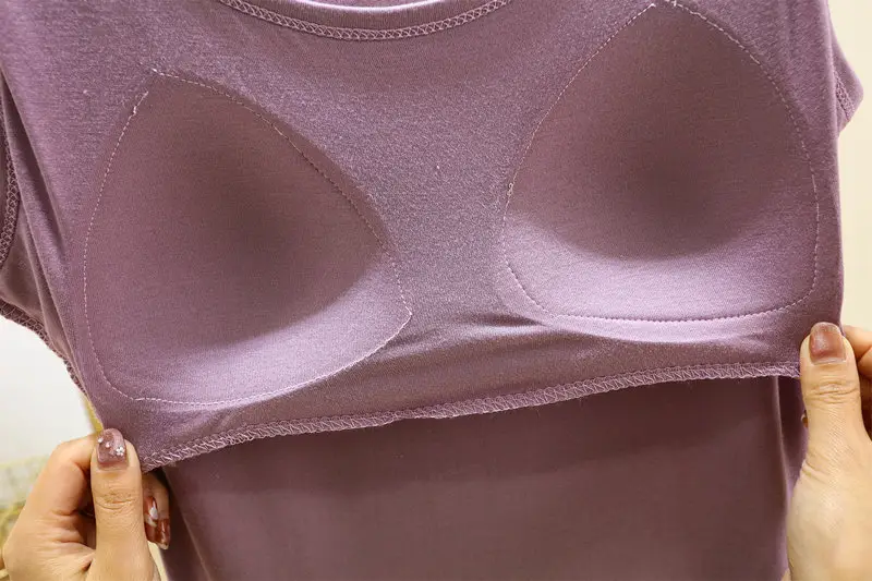 Women's Light Pink Modal Bra with Chest Pad — feature 10