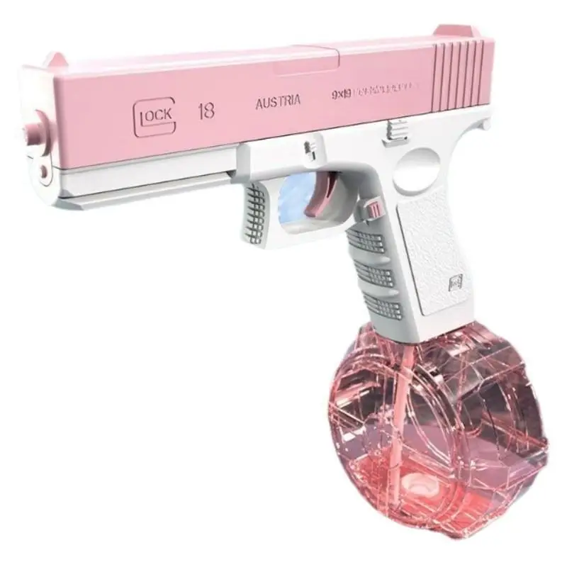 Cross-border electric Glock water gun children's toys large capacity burst water gun beach summer Amazon wholesale