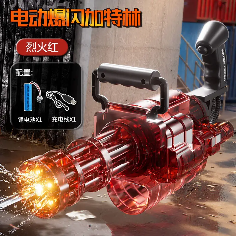 Cross-border electric Glock water gun children's toys large capacity burst water gun beach summer Amazon wholesale