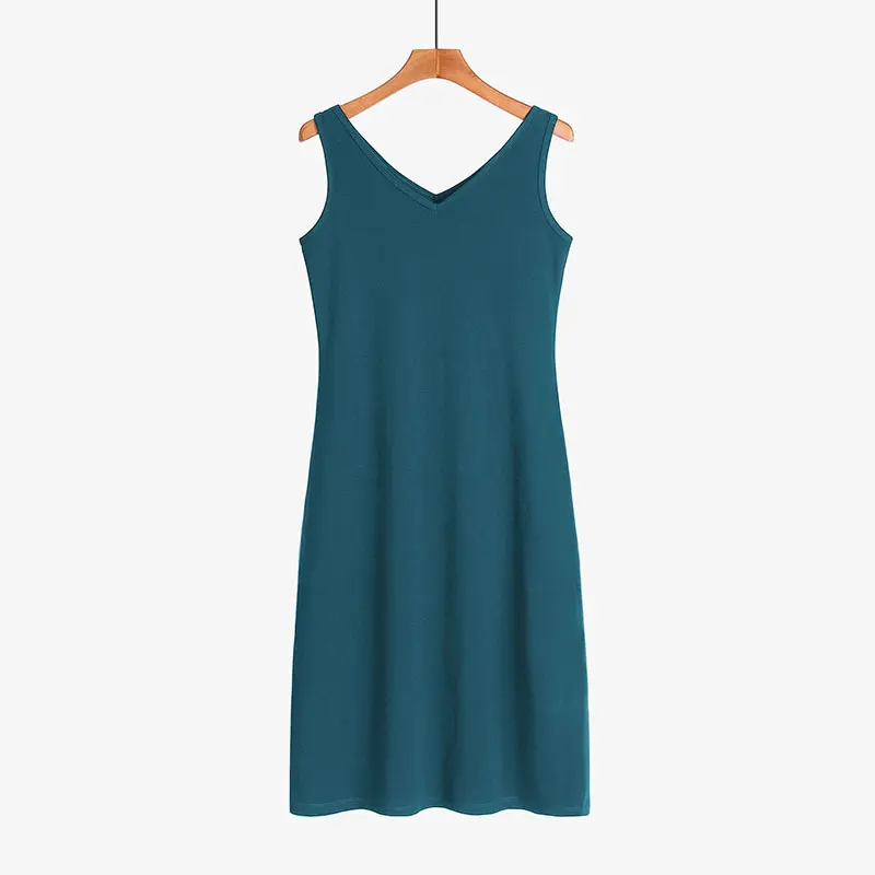 White Slim Fit Sling Dress for Women - Image 19