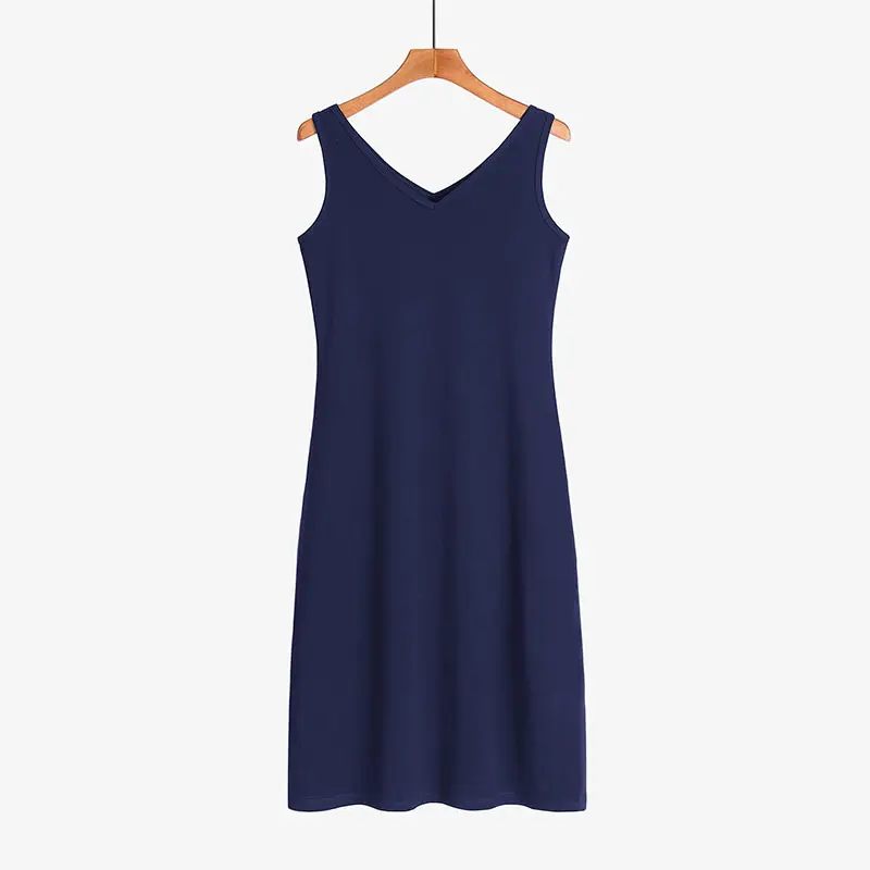 White Slim Fit Sling Dress for Women - Image 21