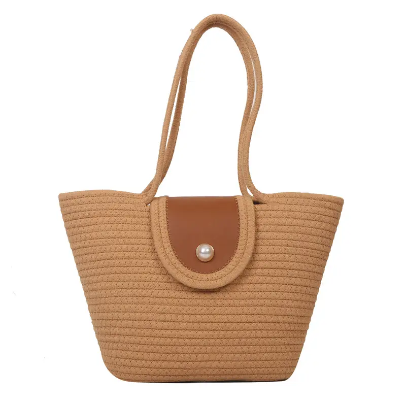 Woven Straw Shoulder Bag 2023 Summer New Style - Image 6