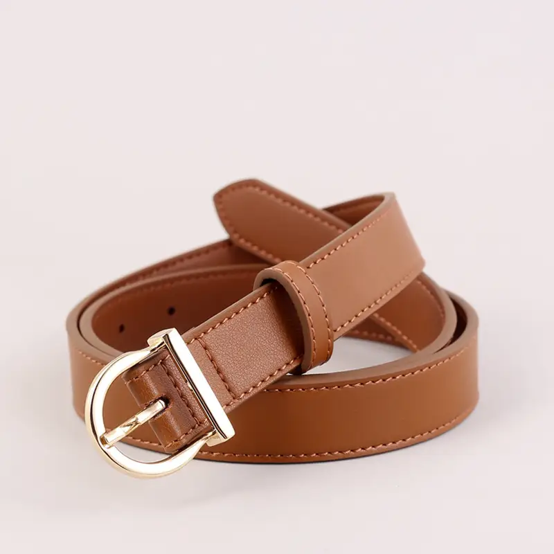Women Genuine Leather Belt 3 Colors Vintage Style - Image 2