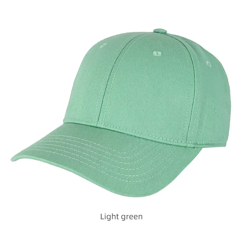 Black Unisex Pure Cotton Baseball Cap with Cross-Border Embroidery - Image 21