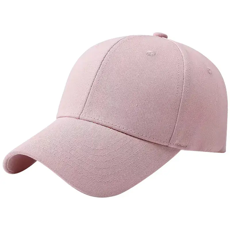 Black Unisex Pure Cotton Baseball Cap with Cross-Border Embroidery - Image 3
