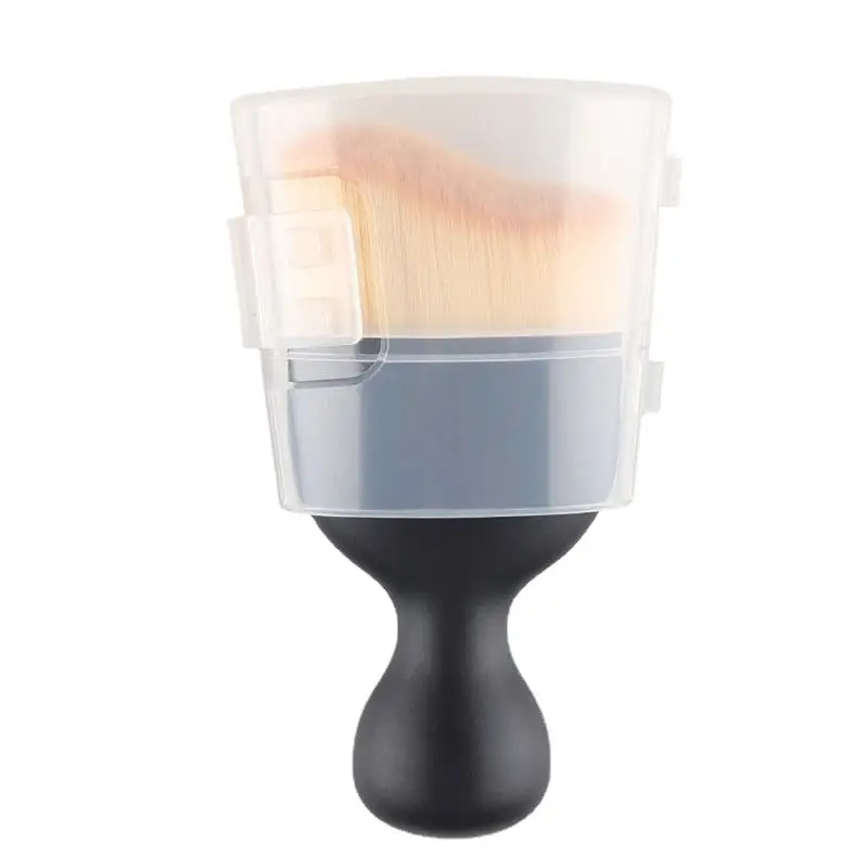 Multifunctional Makeup Brush with Wave Head for Foundation & Contour — feature 1