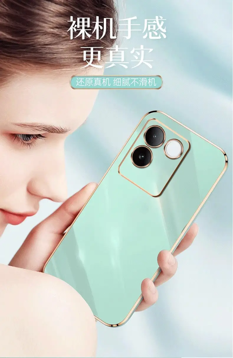 Vivos30 Phone Case Lens All Gold Black Anti Fall — feature 7