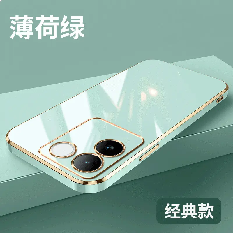 Vivos30 Phone Case Lens All Gold Black Anti Fall - Image 3