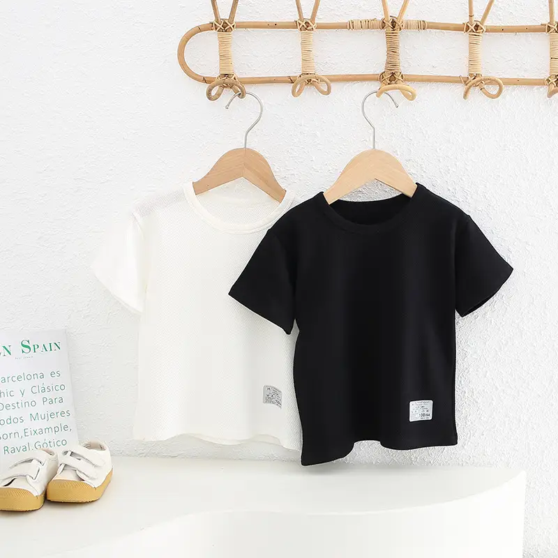 Boys Pure Cotton Summer T-Shirt Short Sleeve 2026 - Image 9