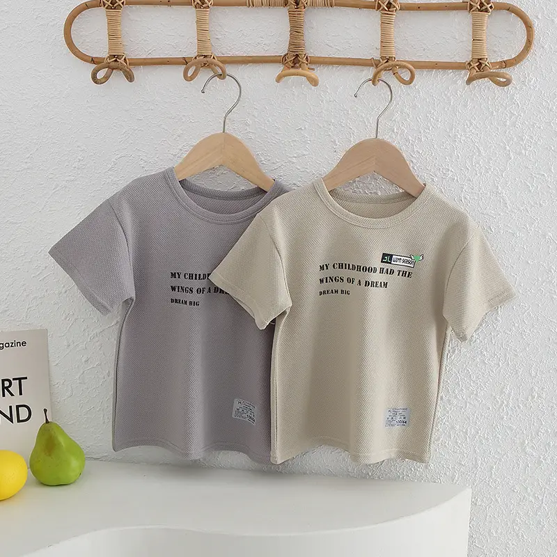 Boys Pure Cotton Summer T-Shirt Short Sleeve 2026 - Image 11