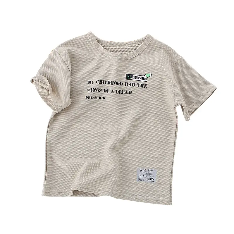 Boys Pure Cotton Summer T-Shirt Short Sleeve 2026 - Image 12