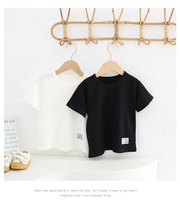 Boys Pure Cotton Summer T-Shirt Short Sleeve 2026 — feature 14