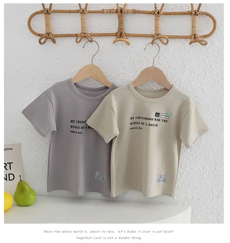 Boys Pure Cotton Summer T-Shirt Short Sleeve 2026 — feature 16