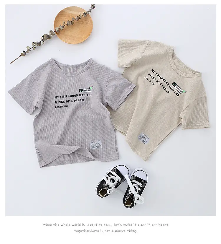 Boys Pure Cotton Summer T-Shirt Short Sleeve 2026 — feature 18