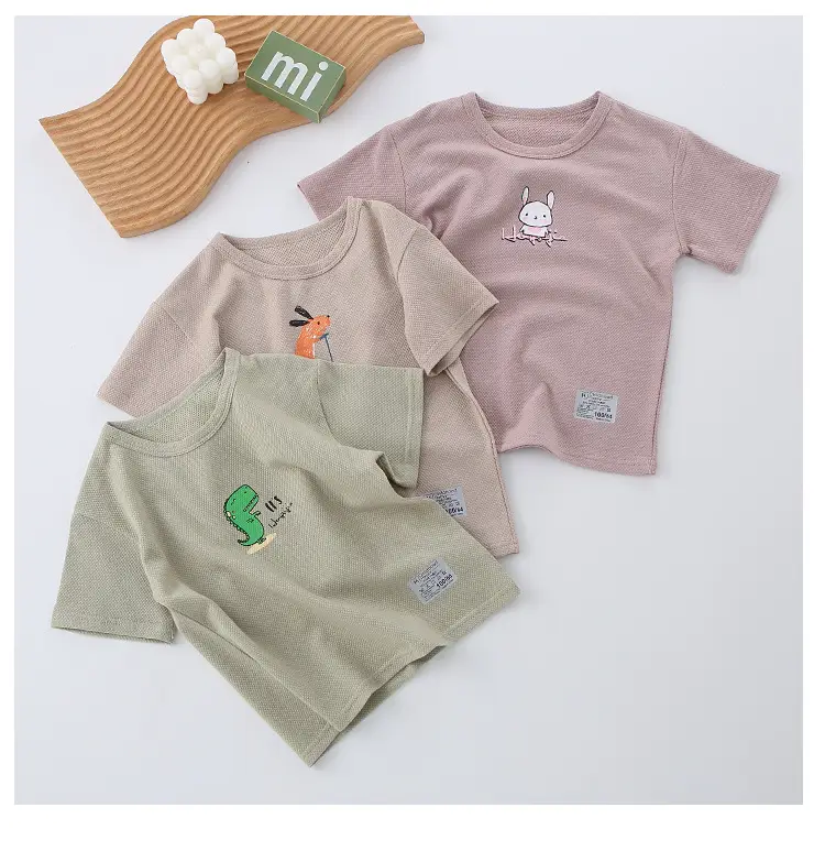 Boys Pure Cotton Summer T-Shirt Short Sleeve 2026 — feature 20