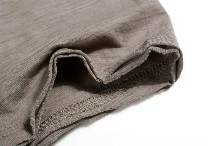 Men Korean Style Short Sleeve T-Shirt Grey Slim Fit — feature 23