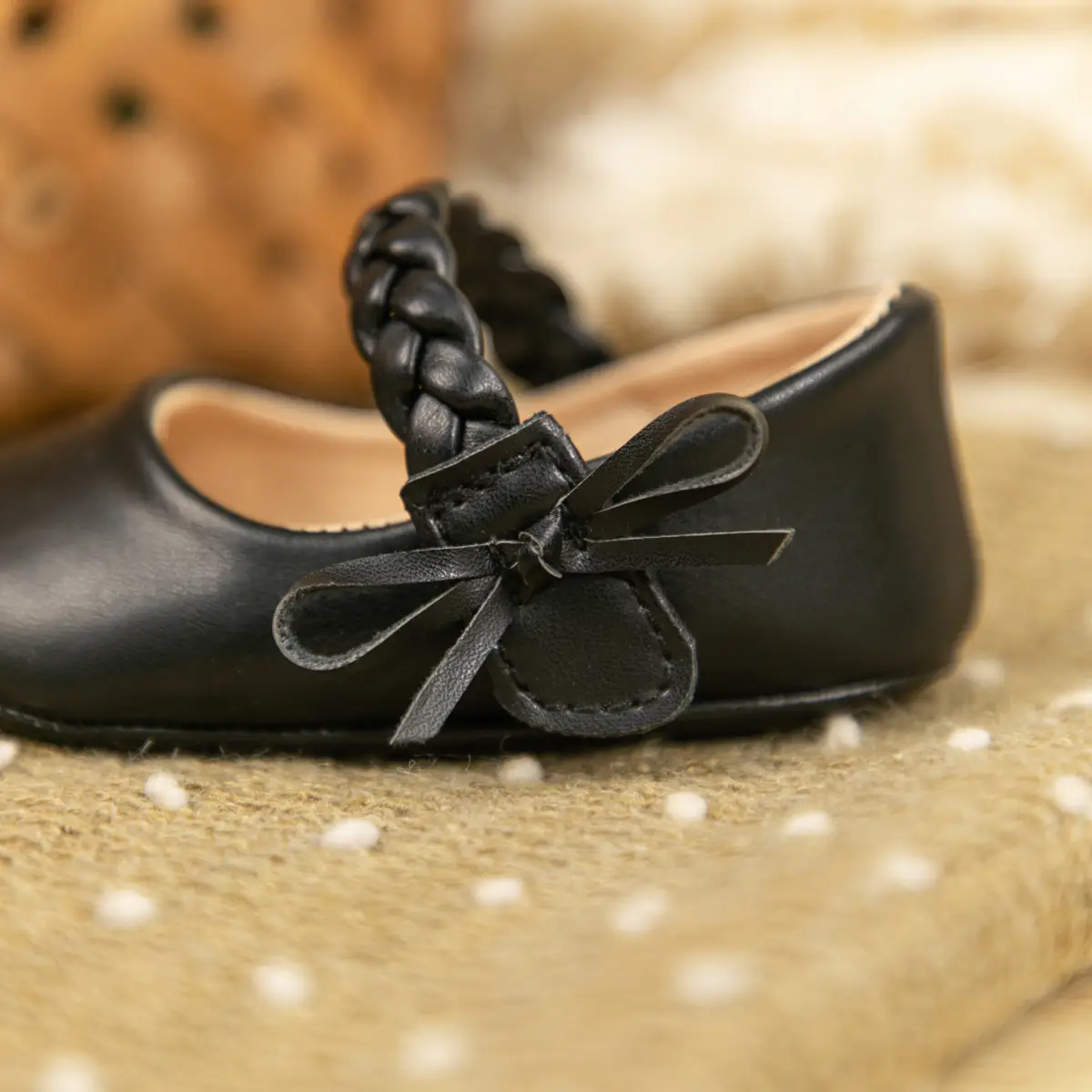 Cross-Border Bow Shallow Sole Princess Shoes for Toddlers — feature 10