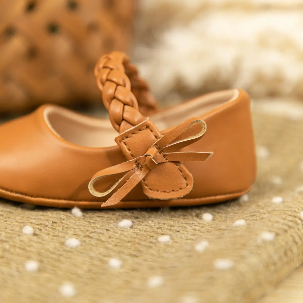 Cross-Border Bow Shallow Sole Princess Shoes for Toddlers — feature 13