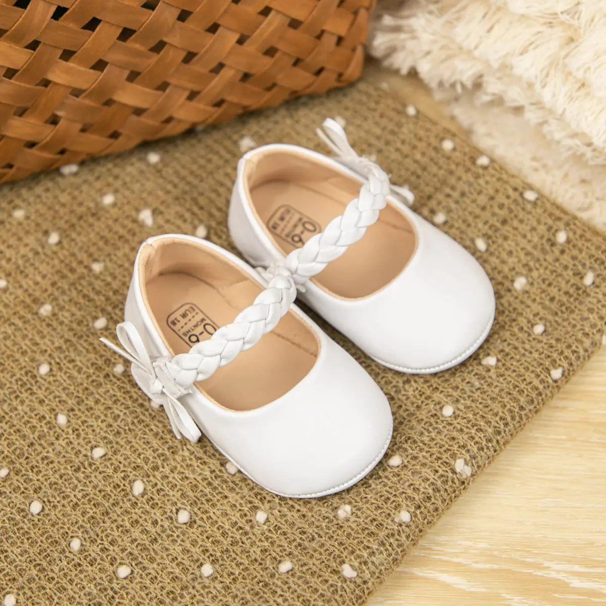 Cross-Border Bow Shallow Sole Princess Shoes for Toddlers — feature 6