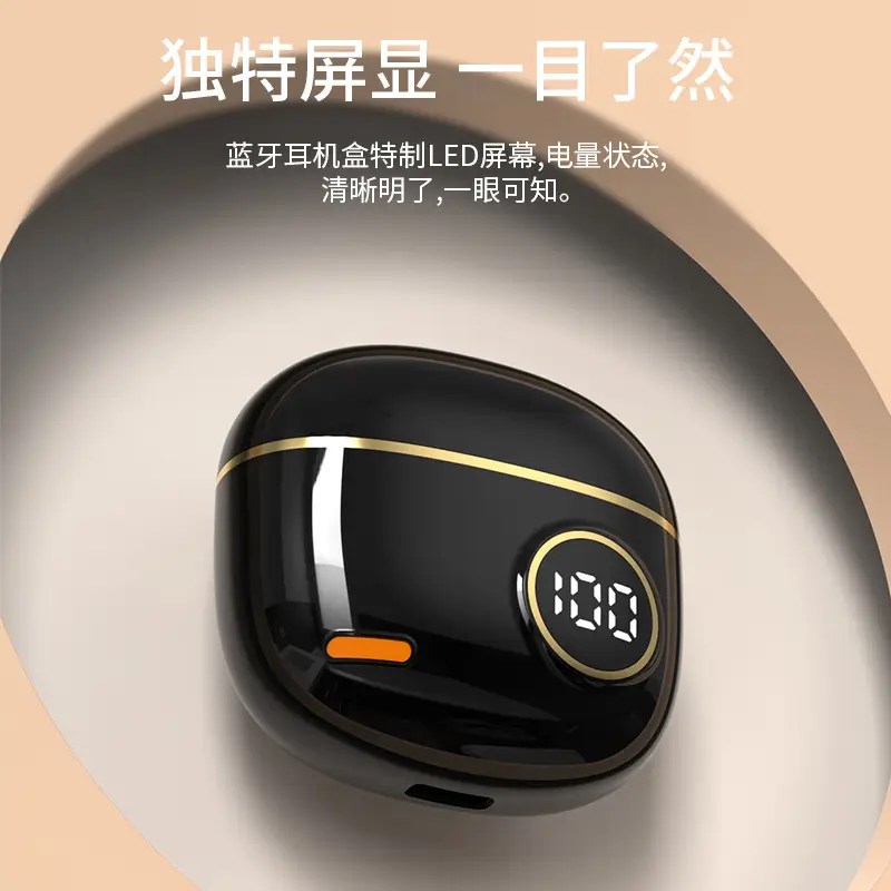 2026 New Model S190 High-Quality True Wireless Bluetooth Earphones with Good Sound Quality, Compact Design, Comfortable for Long Wear, Low Latency