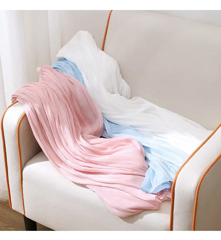 Elegant Silk Skirt Women's A-Line Draping — feature 11