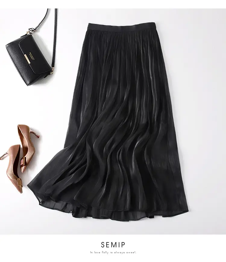 White A-Line Skirt Women Summer Large Size — feature 20