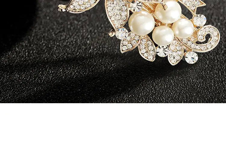 Pearl & Crystal Hairpin for Women Large — feature 16